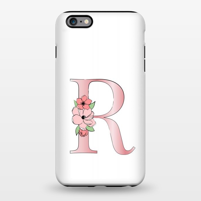 iPhone 6/6s plus StrongFit Monogram Letter R by Martina
