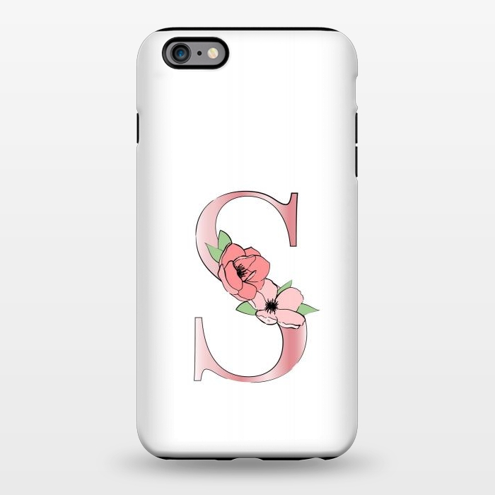 iPhone 6/6s plus StrongFit Monogram Letter S by Martina
