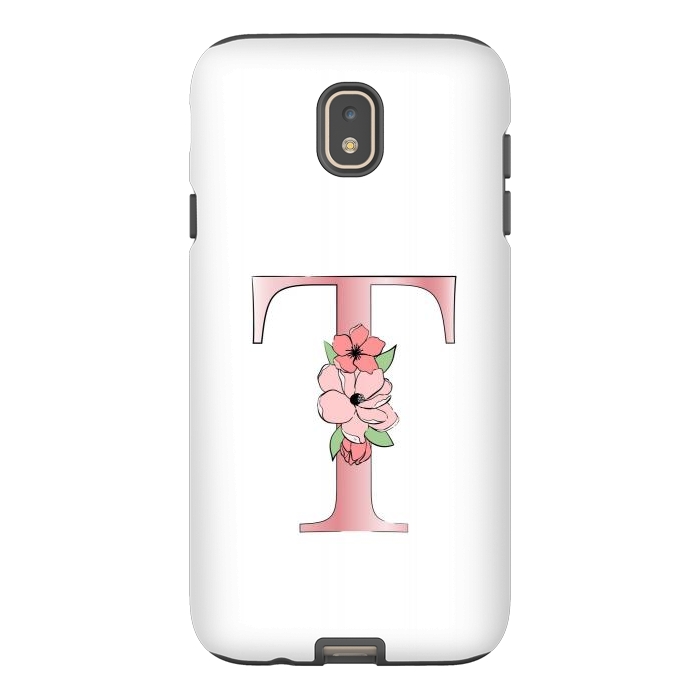 Galaxy J7 StrongFit Monogram Letter T by Martina