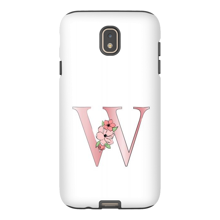 Galaxy J7 StrongFit Monogram Letter W by Martina