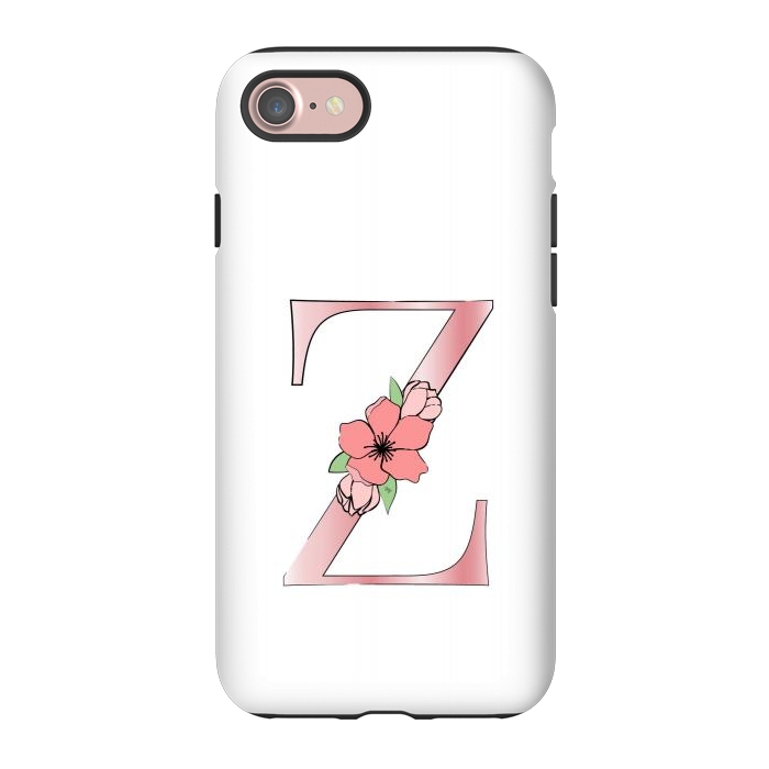 iPhone 7 StrongFit Monogram Letter Z by Martina