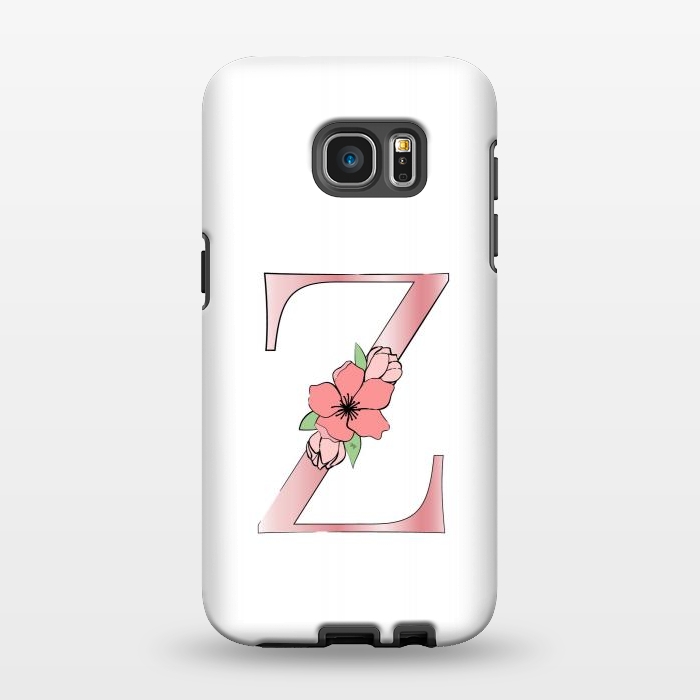 Galaxy S7 EDGE StrongFit Monogram Letter Z by Martina