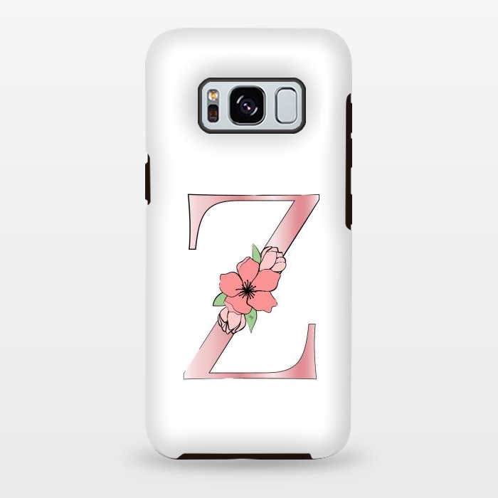 Galaxy S8 plus StrongFit Monogram Letter Z by Martina