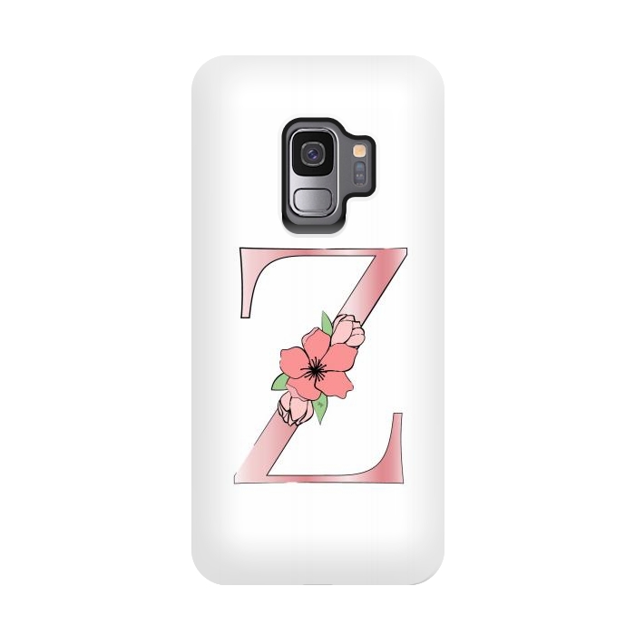 Galaxy S9 StrongFit Monogram Letter Z by Martina
