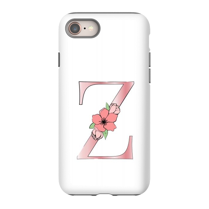iPhone 8 StrongFit Monogram Letter Z by Martina