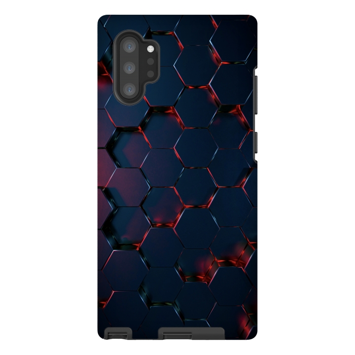 Galaxy Note 10 plus StrongFit Hexagons  by Winston