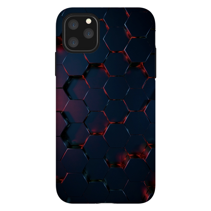 iPhone 11 Pro Max StrongFit Hexagons  by Winston