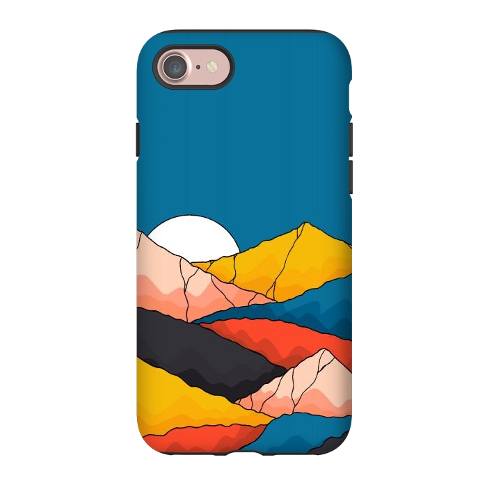 iPhone 7 StrongFit The mountainous range by Steve Wade (Swade)