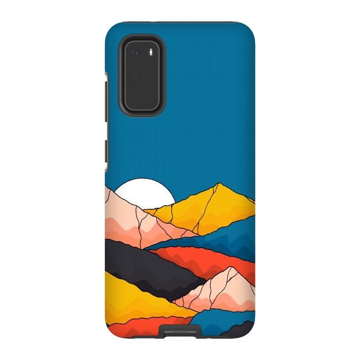 Galaxy S20 StrongFit The mountainous range by Steve Wade (Swade)