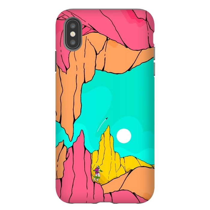 iPhone Xs Max StrongFit Space cave by Steve Wade (Swade)