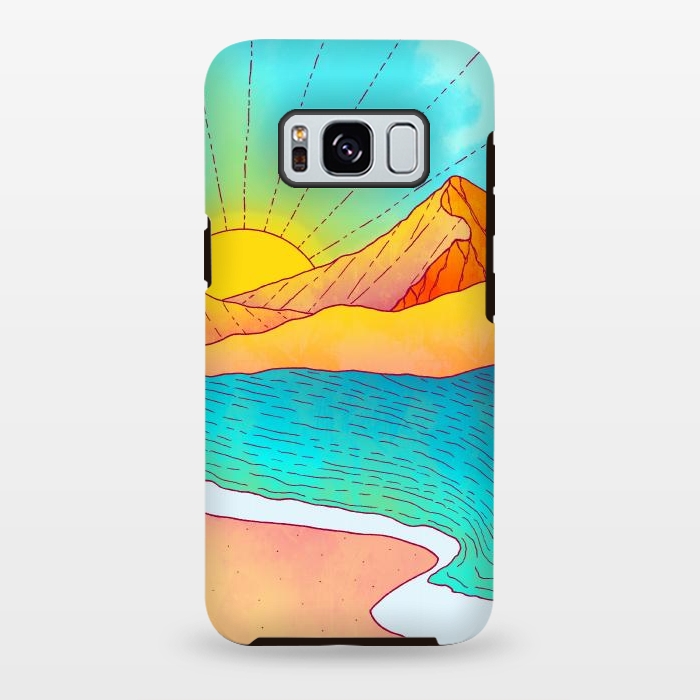 Galaxy S8 plus StrongFit I wish to be by the sea by Steve Wade (Swade)