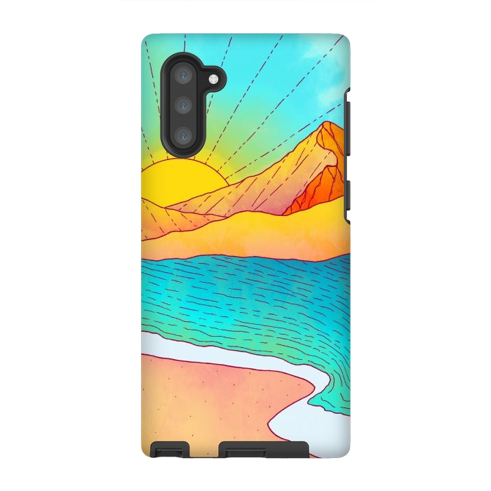 Galaxy Note 10 StrongFit I wish to be by the sea by Steve Wade (Swade)