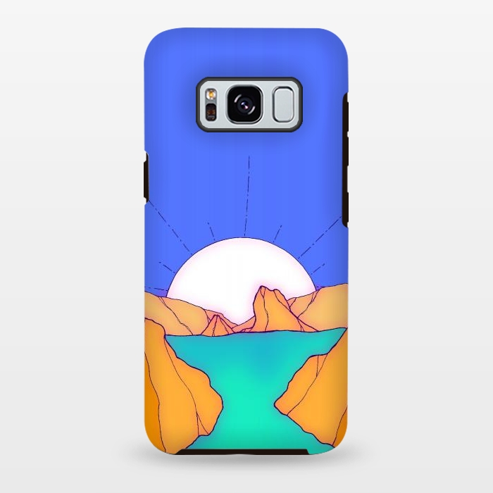 Galaxy S8 plus StrongFit A calm sea lake by Steve Wade (Swade)