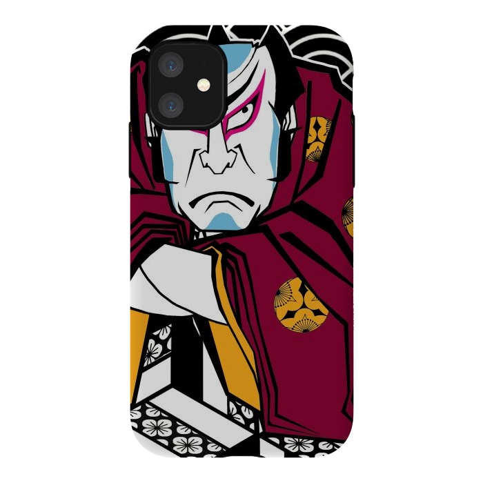 iPhone 11 StrongFit Grumpy Sam by Milo "Mr Lucky" Marcer