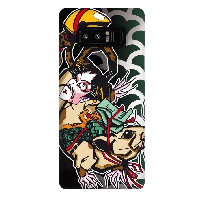Galaxy Note 8 StrongFit Japanese Rat by Milo "Mr Lucky" Marcer