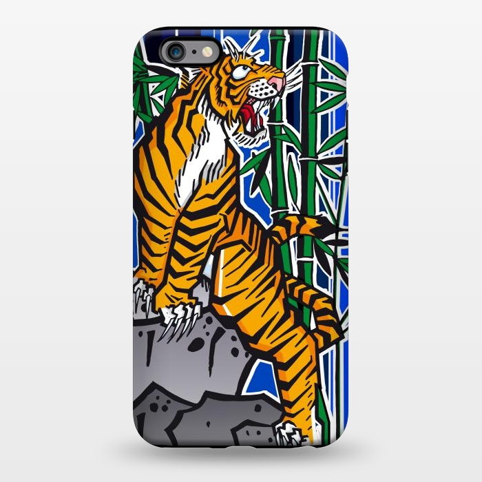 iPhone 6/6s plus StrongFit Japanese Tiger by Milo "Mr Lucky" Marcer