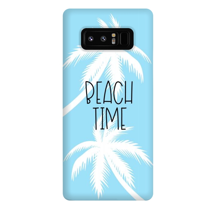 Galaxy Note 8 StrongFit Blue Beach Time by Martina