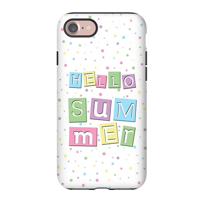 iPhone 7 StrongFit Hello Summer by Martina