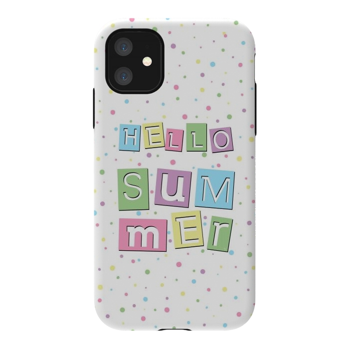 iPhone 11 StrongFit Hello Summer by Martina