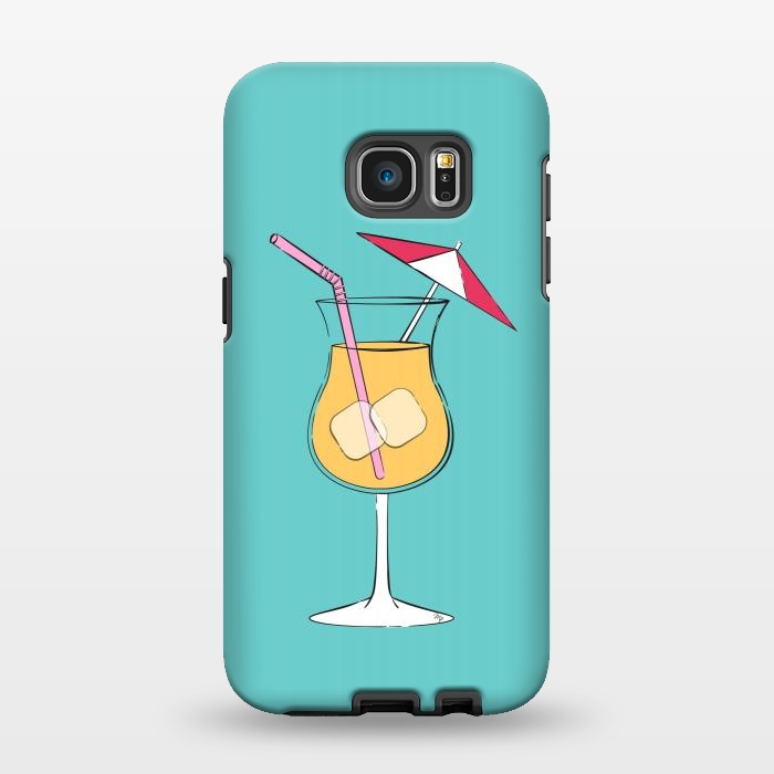 Galaxy S7 EDGE StrongFit Summer Drink by Martina