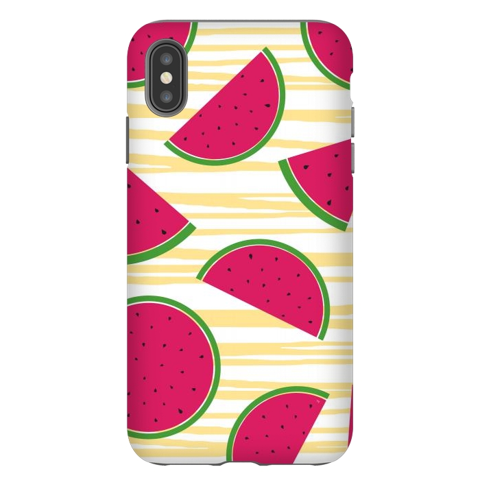 iPhone Xs Max StrongFit Yummy melons by Martina