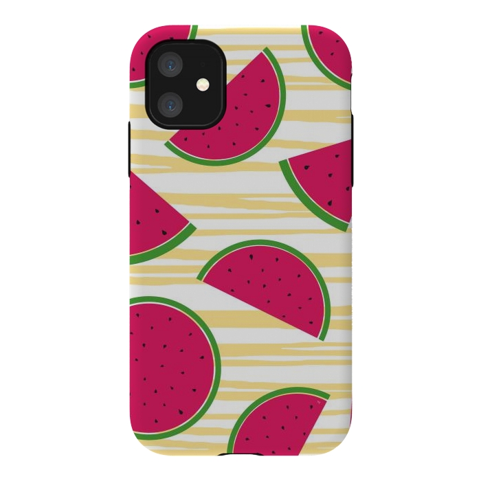 iPhone 11 StrongFit Yummy melons by Martina