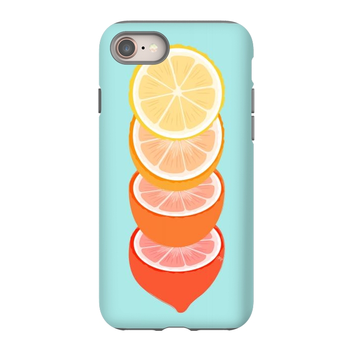 iPhone 8 StrongFit Citrus Love by Martina