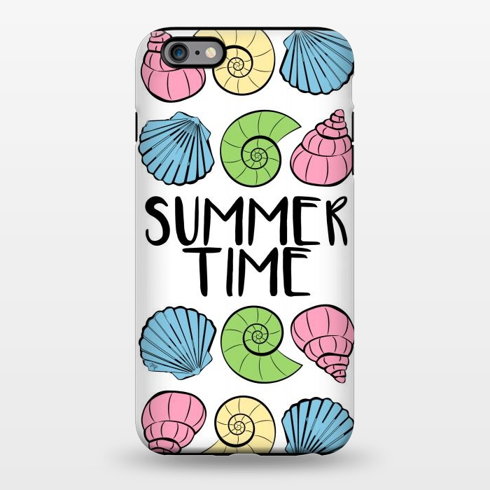 iPhone 6/6s plus StrongFit Summer Time Shells by Martina