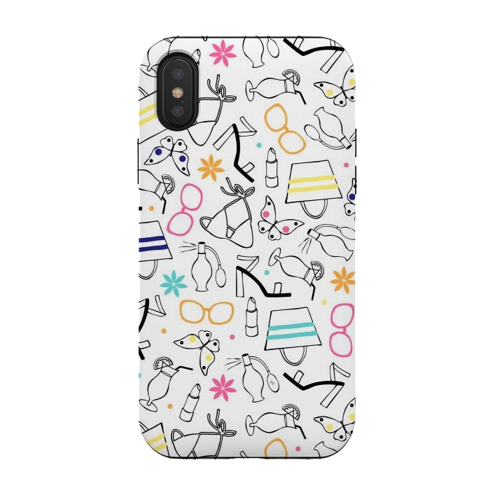 iPhone Xs / X StrongFit Summer Style by Martina