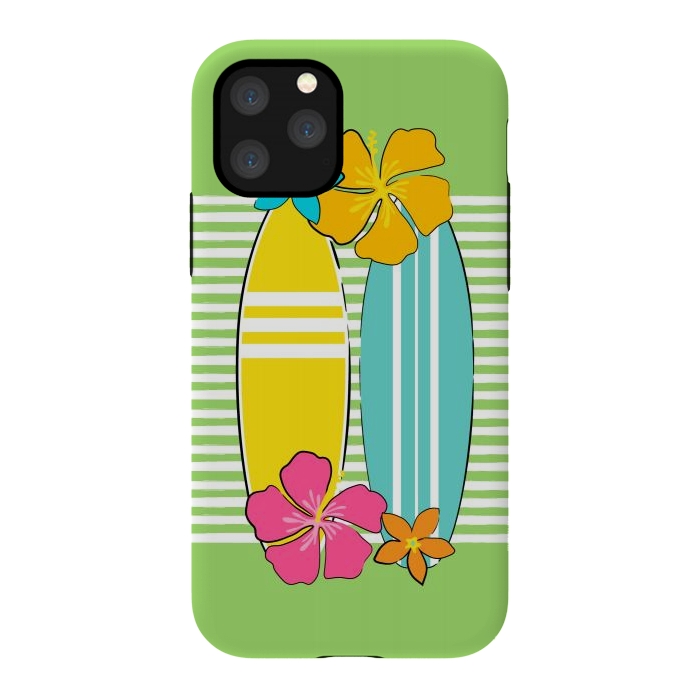 iPhone 11 Pro StrongFit Let's Surf by Martina