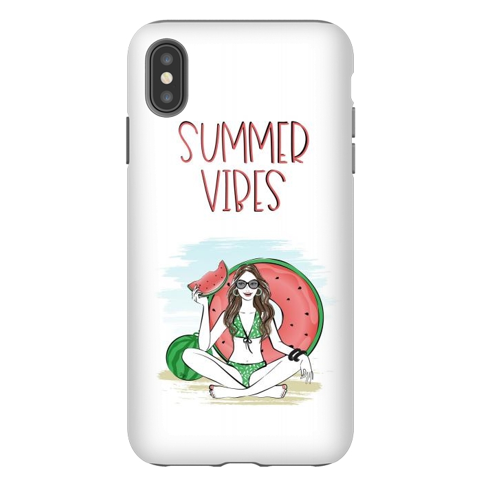 iPhone Xs Max StrongFit Summer vibes girl by Martina