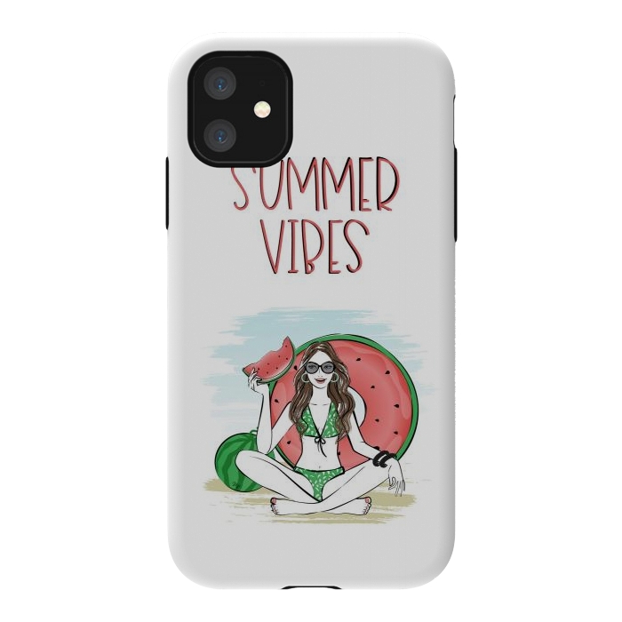 iPhone 11 StrongFit Summer vibes girl by Martina