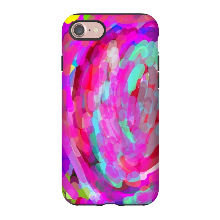 iPhone 7 StrongFit Colorful love by Josie