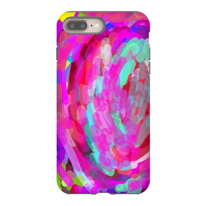 iPhone 8 plus StrongFit Colorful love by Josie