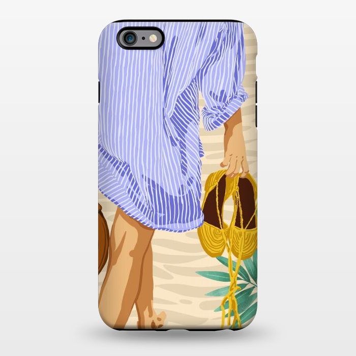 iPhone 6/6s plus StrongFit I followed my heart & it led me to the beach | Boho Ocean Sand Sea Beachy Fashion Summer by Uma Prabhakar Gokhale