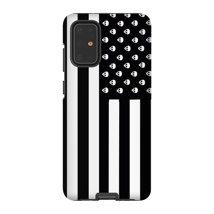 Galaxy S20 Plus StrongFit United Deaths of America by Gringoface Designs