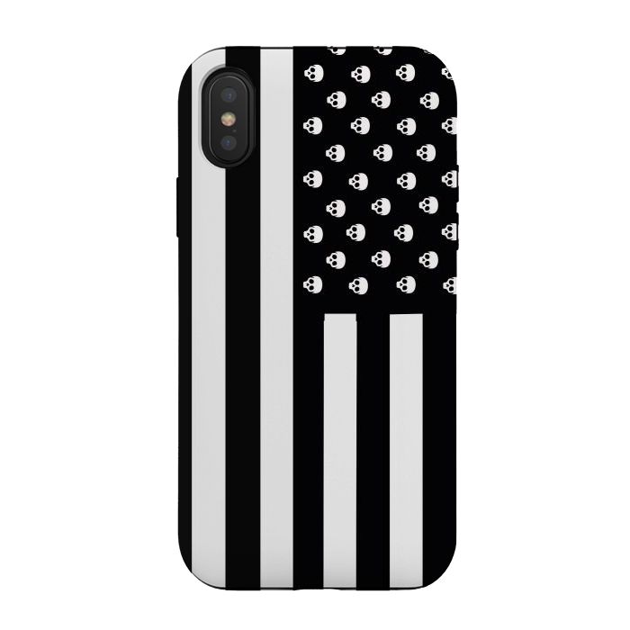 iPhone Xs / X StrongFit United Deaths of America by Gringoface Designs