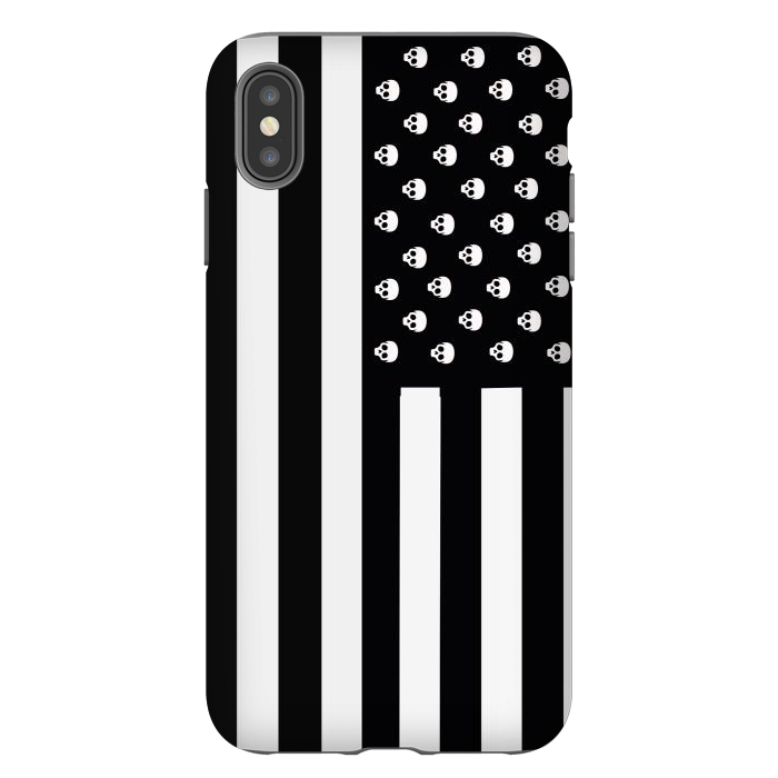 iPhone Xs Max StrongFit United Deaths of America by Gringoface Designs