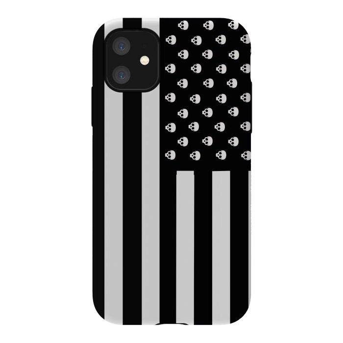 iPhone 11 StrongFit United Deaths of America by Gringoface Designs
