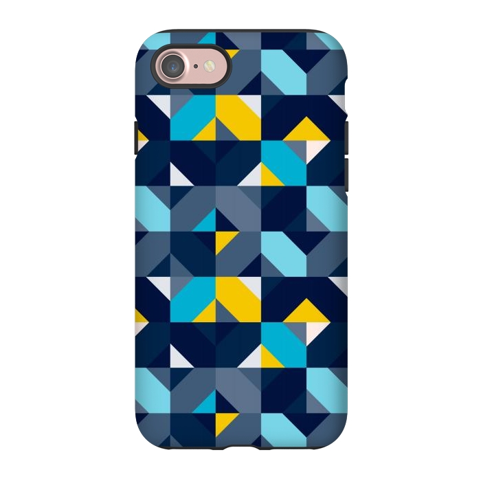 iPhone 7 StrongFit Geometric Hypnotic Shapes by TMSarts