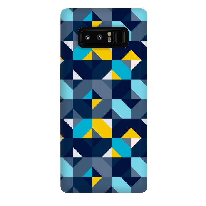 Galaxy Note 8 StrongFit Geometric Hypnotic Shapes by TMSarts