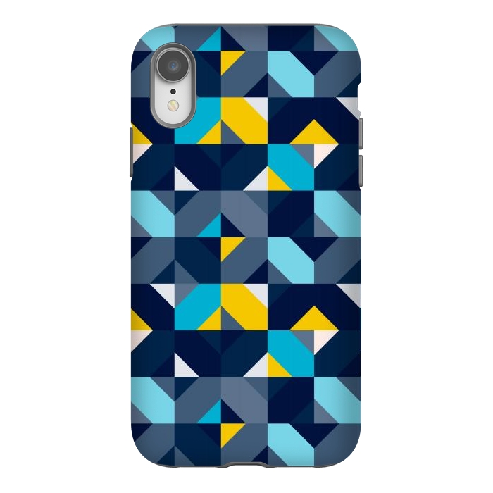iPhone Xr StrongFit Geometric Hypnotic Shapes by TMSarts