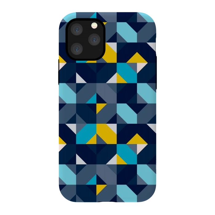 iPhone 11 Pro StrongFit Geometric Hypnotic Shapes by TMSarts