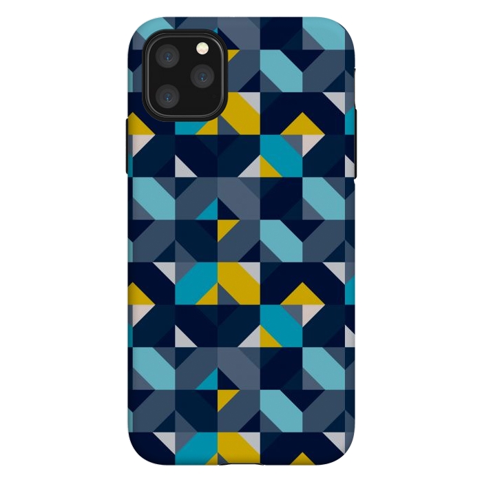 iPhone 11 Pro Max StrongFit Geometric Hypnotic Shapes by TMSarts
