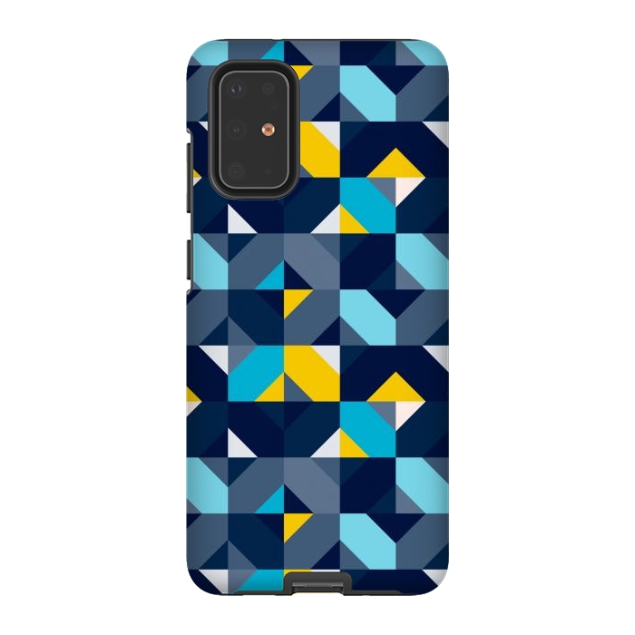 Galaxy S20 Plus StrongFit Geometric Hypnotic Shapes by TMSarts