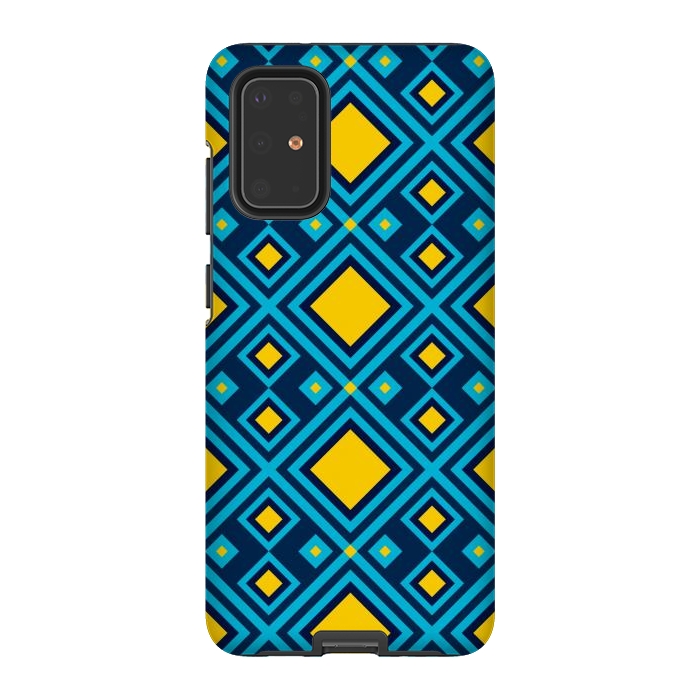 Galaxy S20 Plus StrongFit Geometric Abstract Diamond by TMSarts
