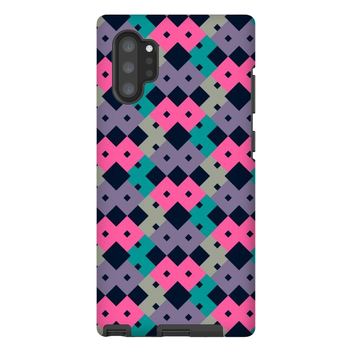 Galaxy Note 10 plus StrongFit Geo Repeat Diamond by TMSarts