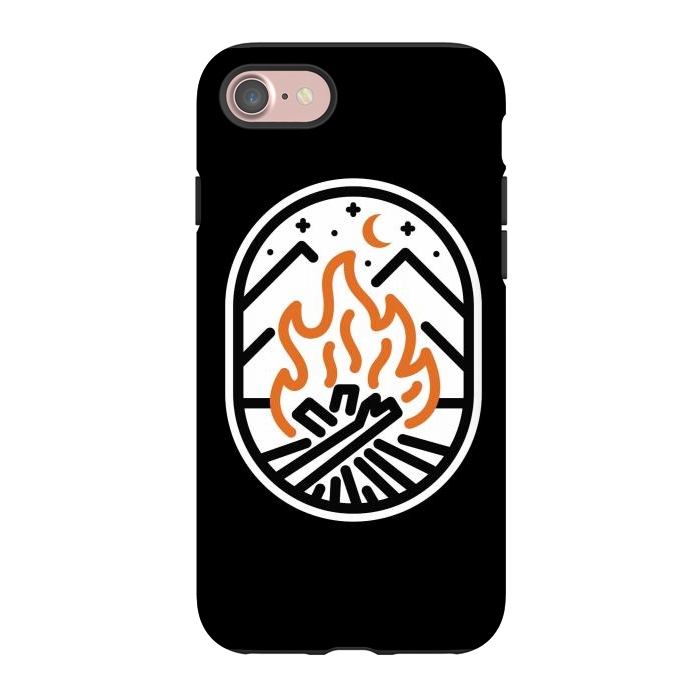 iPhone 7 StrongFit Camp Fire 1 by Afif Quilimo