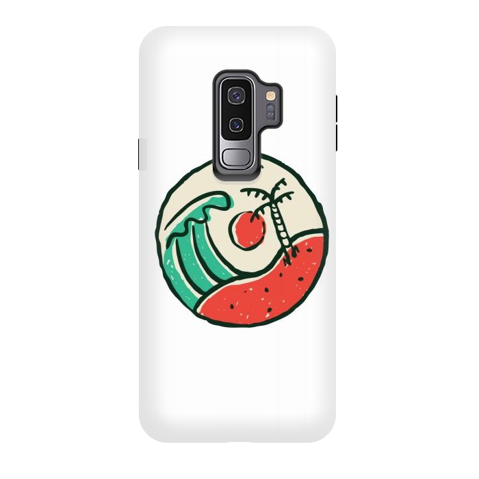 Galaxy S9 plus StrongFit Big Wave by Afif Quilimo
