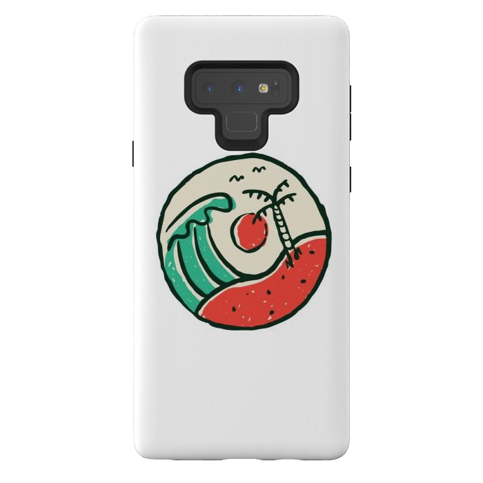 Galaxy Note 9 StrongFit Big Wave by Afif Quilimo
